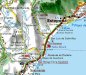 Map showing Aldea Beach near Duquesa Port, Andalucia, Spain